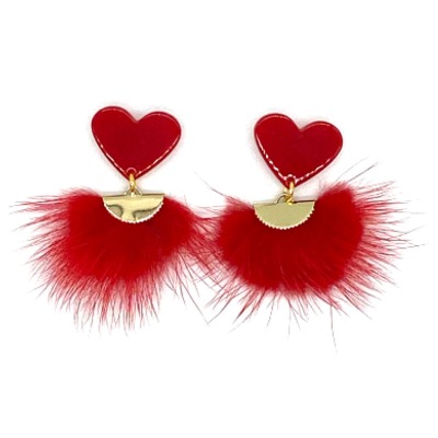 skvoreshniki-deactivated2023020:heart-shaped earrings by the vintage royalty