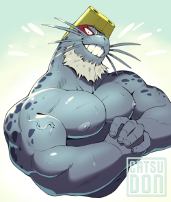 catsudon:  A quickie Selkie! Twitter / FurAffinity