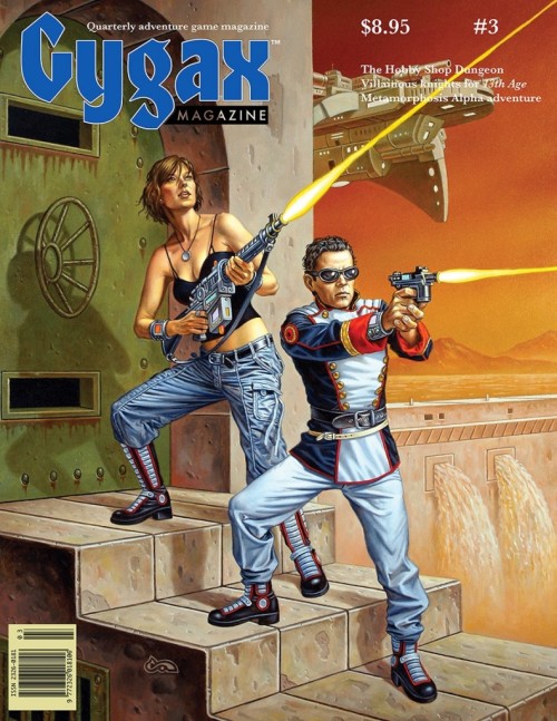 Magazine Review: Gygax Magazine #3
“From Jayson Elliot’s editorial in Gygax Magazine #3, I knew things with the magazine were hitting…
”
View Post