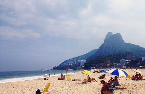 #riodejaneiro #beach #ipanema #ocean #brasil