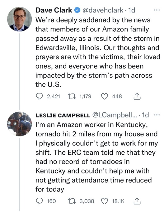 thesadnessrabbit:emotionsideb2016:dykecostanza:i cant even begin to describe how deeply fucking evil and dystopian this exchange between amazon’s ceo and a warehouse worker is like what kind of techno-feudal hellscape do we live under where you have