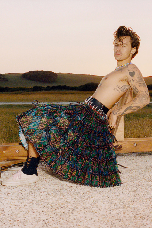 zacharylevis:HARRY STYLESTyler Mitchell × Vogue › 2020