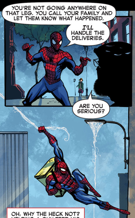 why-i-love-comics:Spine-Tingling Spider-Man – Infinity Comic #2 (2021)written by Saladin Ahmedart by