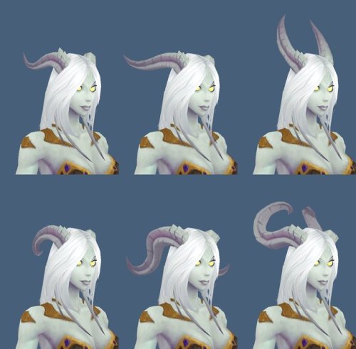 isei-silva: void-storage:  Source The 7.3 Lightforged draenei models. Trying not to get too excited about these, but wow, they’re gorgeous. I’m really hoping that players will at least be able to get their hair/horns/facial hair at some point, and