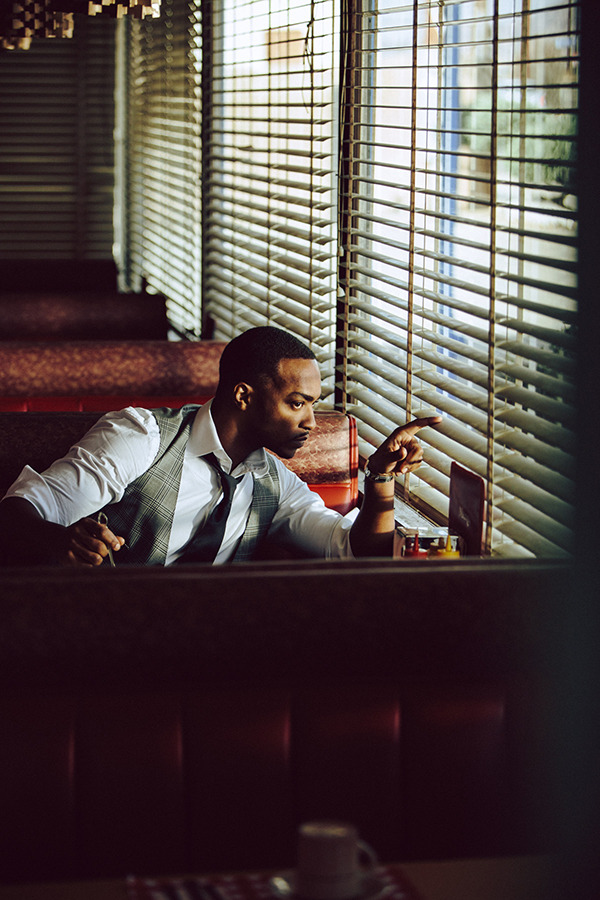 mlikemarcel:  Anthony Mackie, by Nicholas Maggio for Rhapsody (April ‘14) 