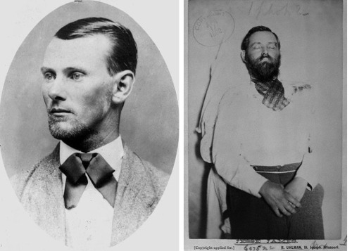 thats-the-way-it-was: April 3, 1882: Jesse James Shot Dead One of America’s most famous crimin