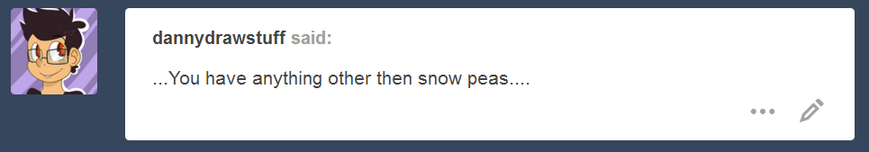 ask-snewpea:@askzappoint @dannydrawstuffX3 Oh dear&hellip;