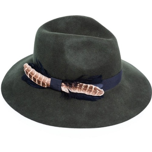 comifashion:  MANGO Wool Fedora Hat   ❤ liked on Polyvore (see more fedora hats)