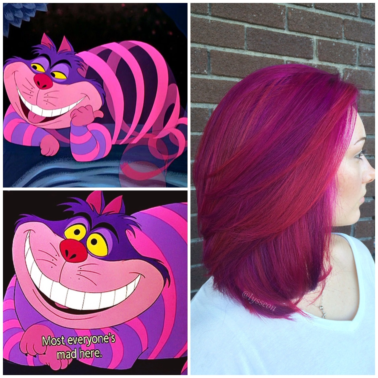 scissor-happy:  Hair and Disney.  #lyssdidmyhair @lysseon on Instagram. 