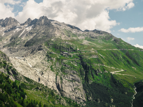 Furka Pass, 2,429m - Canton Valais, Switzerland