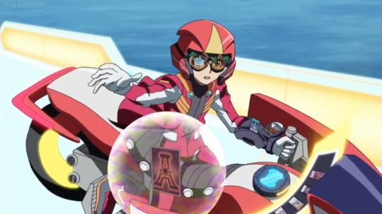 hatefilledpoptarts: Me: Yuya, you’re too short for this ride Clear-wing: Nope, not my son 