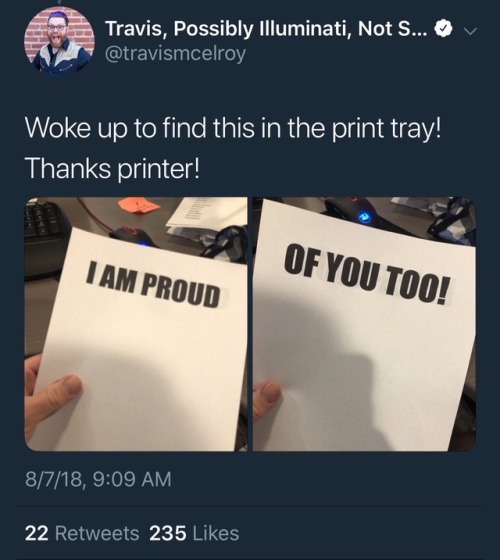 hollace: dnd-is-gay: This is adorable and terrifying at the same time [ID: two tweets from Travis Mc