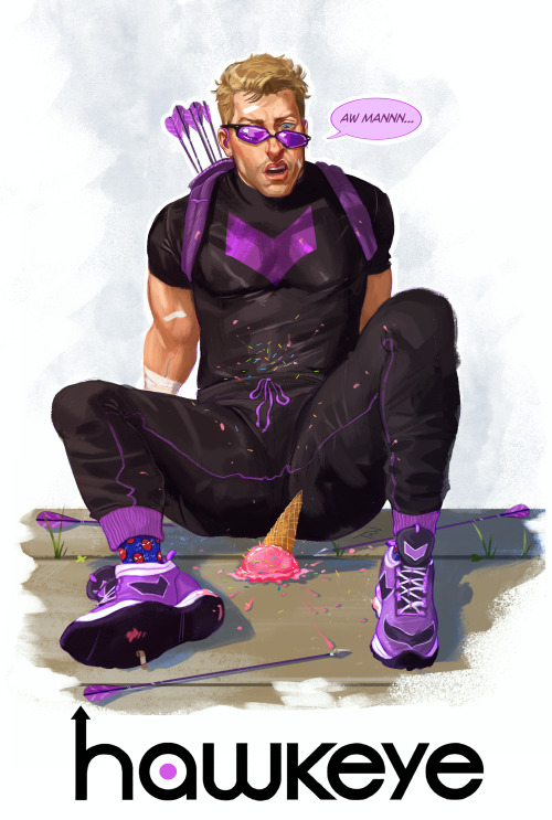 clickbaitcowboy:A compilation of all my fake Hawkeye covers so far!