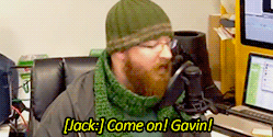 xteamlads:  Geoff: “I love that Gavin gets a hundred percent of the blame a hundred percent of the time.” 
