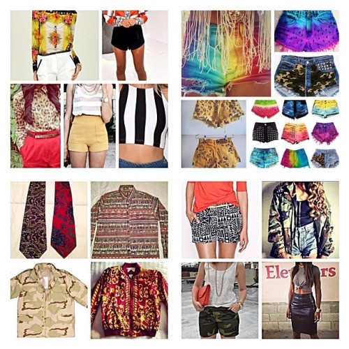 #HBCUFASHION family, get ready for summer with unique vintage apparel & customized shorts starti