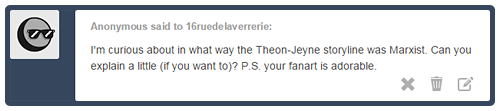 saezutte:16ruedelaverrerie:Before the actual answer to this ask, I do need to reiterate that this is