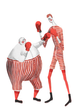 eatsleepdraw:  Rosanna Tasker, Circus Boxers 