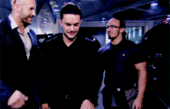 theprincethrone:  Finn,Neville and Cesaro arriving at NXT Takeover:Brooklyn
