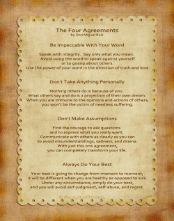 soul-to-souls: The Four Agreements  by Don