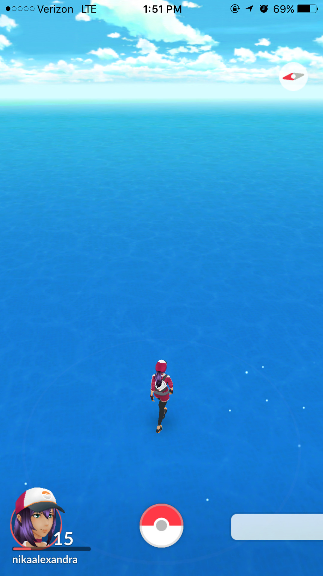 nikaalexandra:  I’m literally in the middle of the ocean 