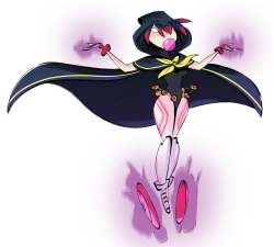 cheesecakes-by-lynx:A couple more fusions- Gogo Tomago/Ryuko Matoi/Raven and Ladybug/Elastigirl/Harley Quinn.