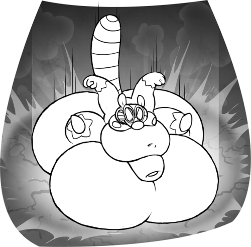 A three-part sequence for Rabbitshakejake done over the course of today’s catch-up stream! Smo