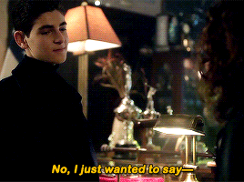 alecblushed:You’re just different. Different how?You were a complete douchebag to me at the club, an