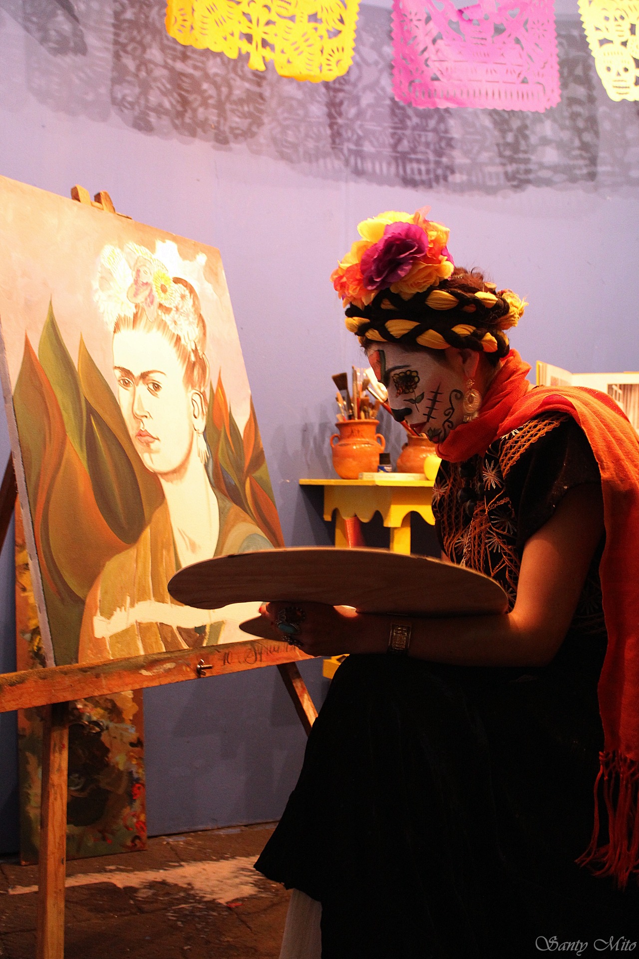 santymito:  Frida Calavera by  Santy Mito (2015)FB: Santy Mito Fotógrafo   Facebook