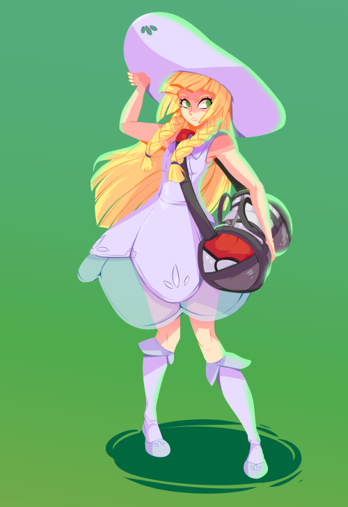 fsnowzombie:Lillie from pokemon sun n moon!