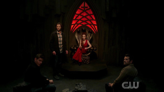 Supernatural - Rowena Is Back And Is Queen Of Hell 15X08 