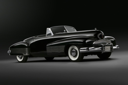 The black Buick Y-Job was the auto industry’s first concept car. It was produced by Buick in 1