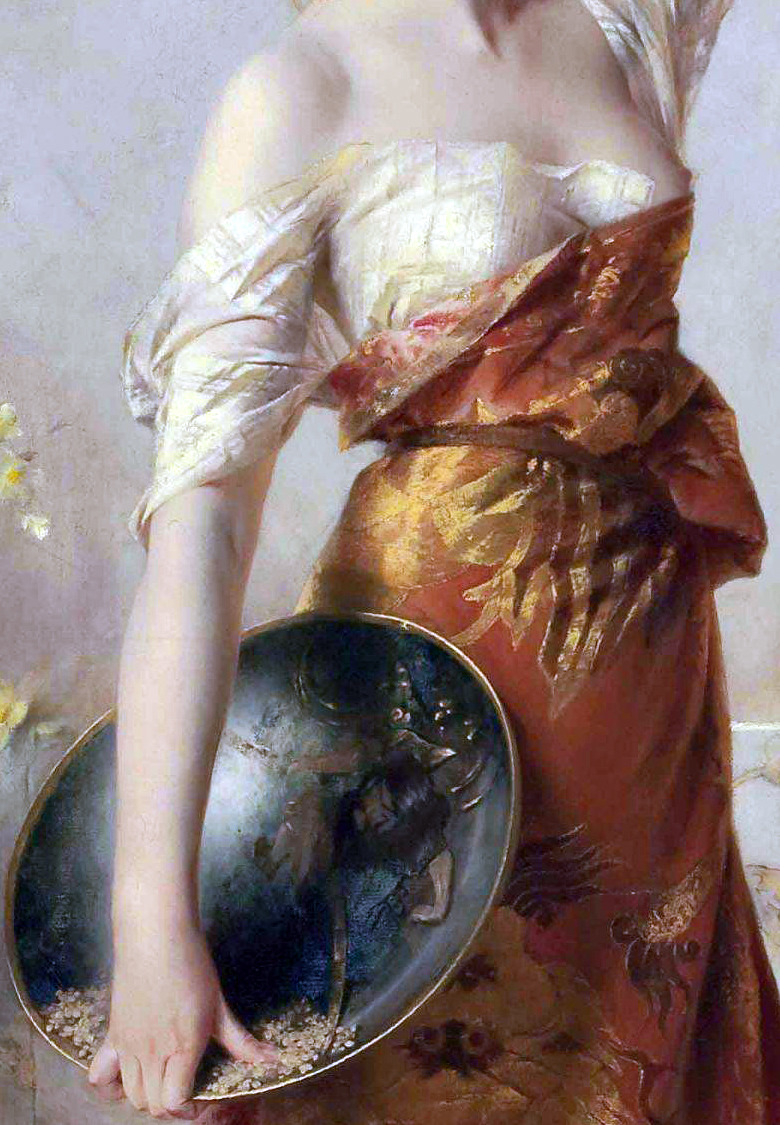 Mahler, Conrad Kiesel, Manuela,1884,detail. 