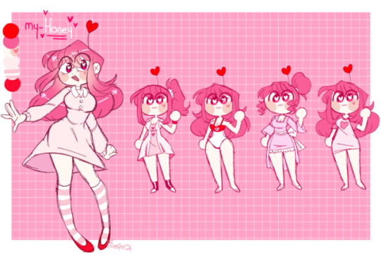 meeperspeeperslovecandy:  A gift persona for my favorite lovecore blog @my-honey 💟i love your blog very much💜 its one way me and someone very special to me communicate how we feel about eachother, i hope after this is posted you get more fanart