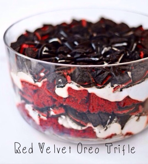 foodpornit - #RedVelvet #Oreo Trifle. #FoodPorn Umm. Umm. Wow.