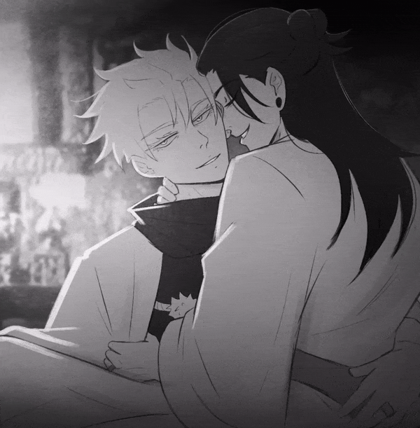 Gojo's Lap Makes A Nice Seat