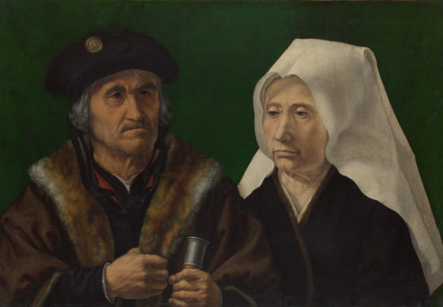 Pareja de ancianos por Jan Gossaert, 1510-28