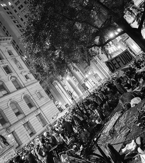 6/30/20 The People March Against Police Brutality CHAZ NYC @occupycityhall@justiceforgeorgenyc. 