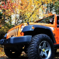 sparkymarkmcmorris:  Cousin’s Jeep! My