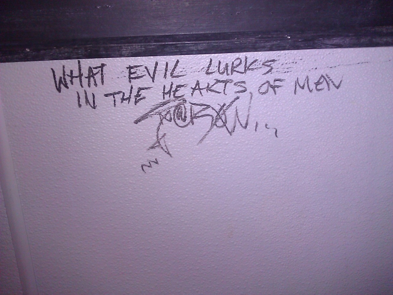 ahorseformykingdom:  These quotes were nice to stare at while peeing and being very