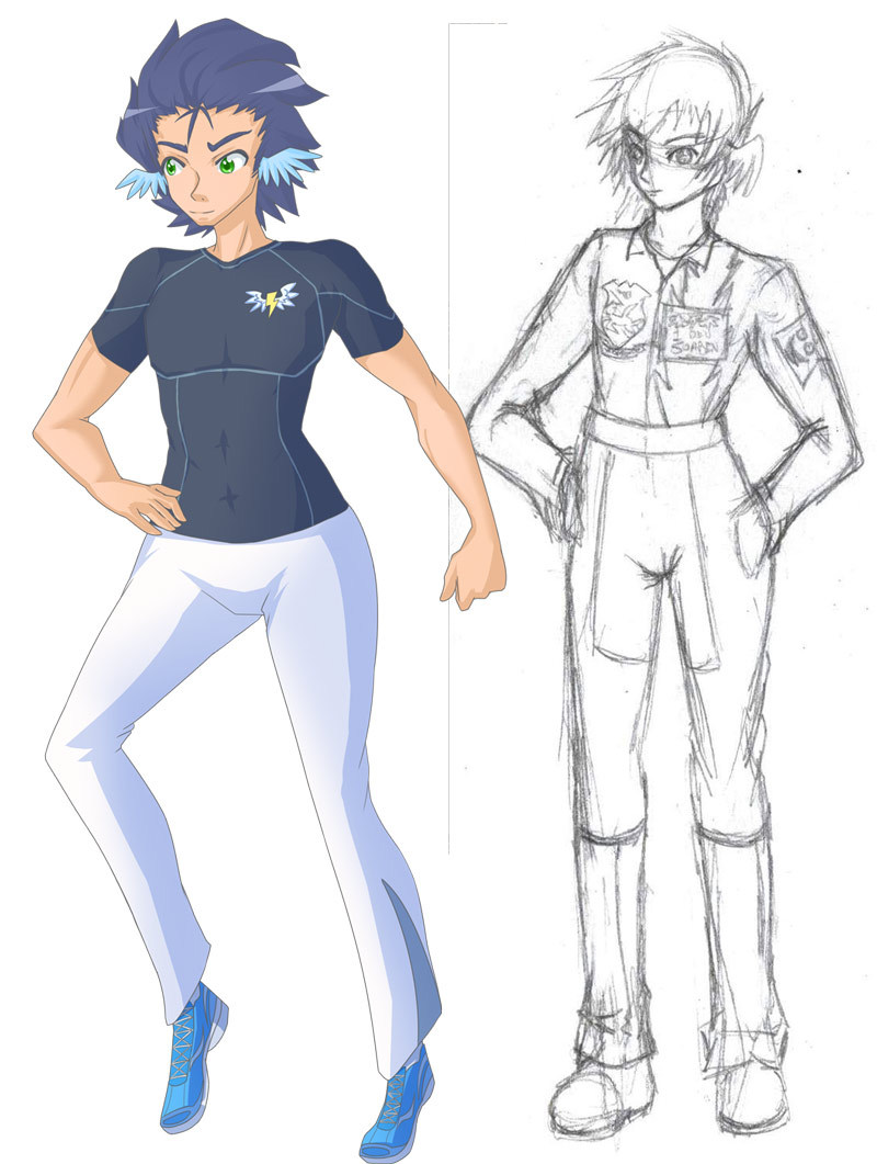 I just wanted to do a quick comparison of my current drawings to my original designs