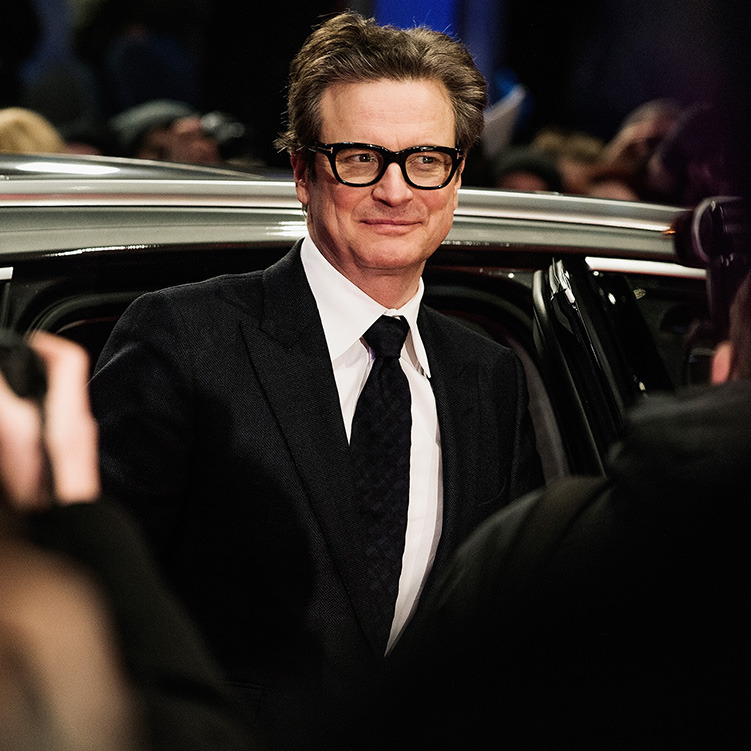 TOM FORD - ColinFirth in the TOMFORD Snowdon optical,...