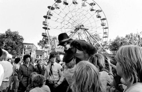 The Story Of Marley At The Grona Lund, 1980: Thirty-two thousand people were forced into trees, amon