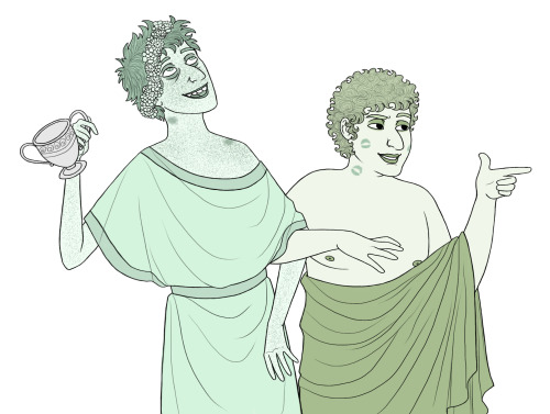 kattenkabinett requested Ovid so here he is in post-party attire. I’ve added Catullus too beca