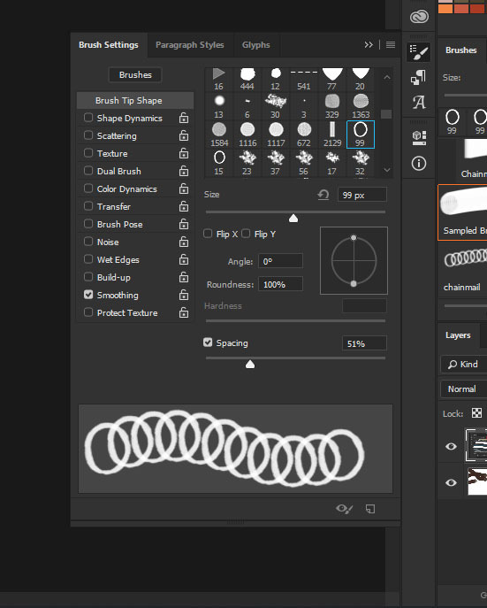 mutherfucking chainmail brush