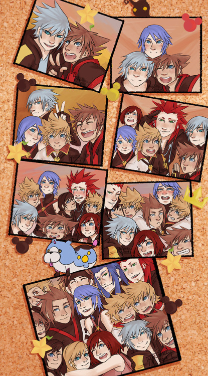 Where Sora has an increasing amount of trouble fitting everyone in the shot. Side note:He has some f