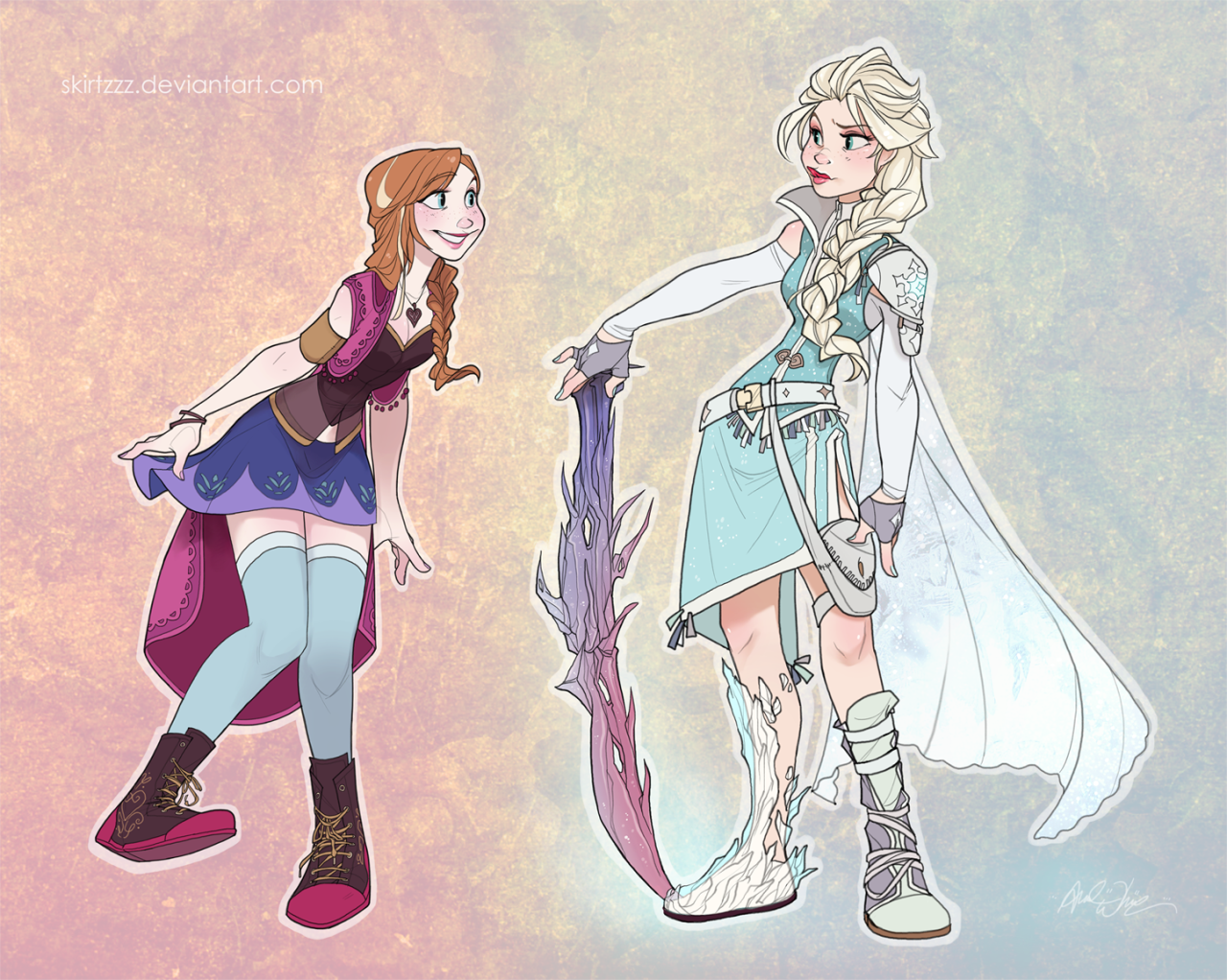 skirtzzz: Frozen Fantasy  (Read my blurb on this piece here) Is it just me or do