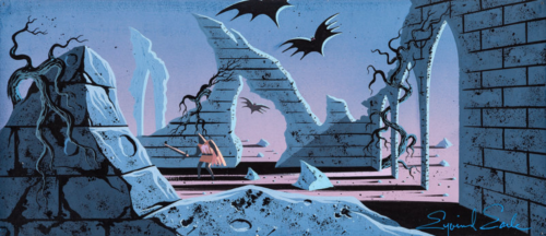 scurviesdisneyblog:  Sleeping Beauty concept art by Eyvind Earle