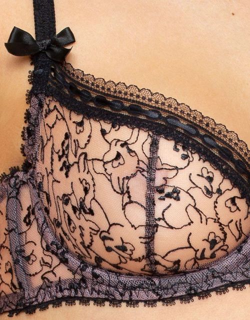 Agent Provocateur | Ayda set featuring cartoon-style fawns  | Spring Summer 2020