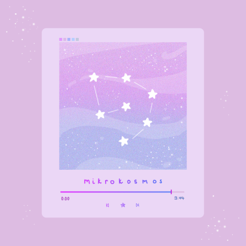 01personas:heartbeat - mikrokosmos - 134340- bts songs about galaxies, planets and the universe.&nbs