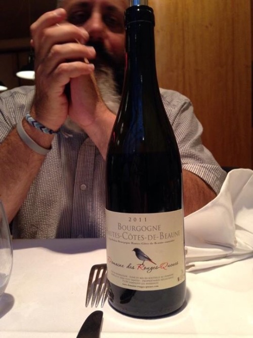The Owner/chef, Otis Lebert At Le Taxi Jaune Restaurant, Paris. Specialty Horse Meat.